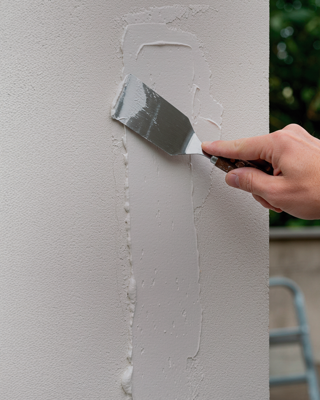 Aplicación de Exterior Blanco