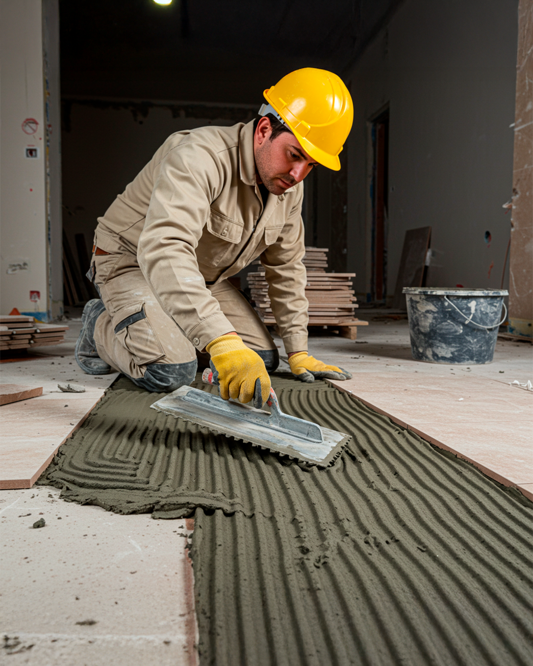 Aplicación de Porcelanato