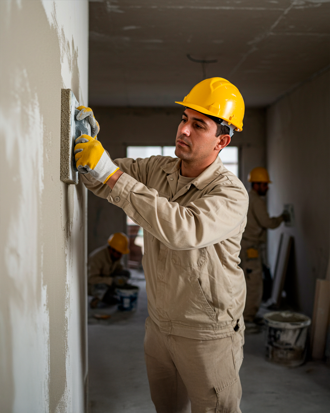 Aplicación de Revoque Fino